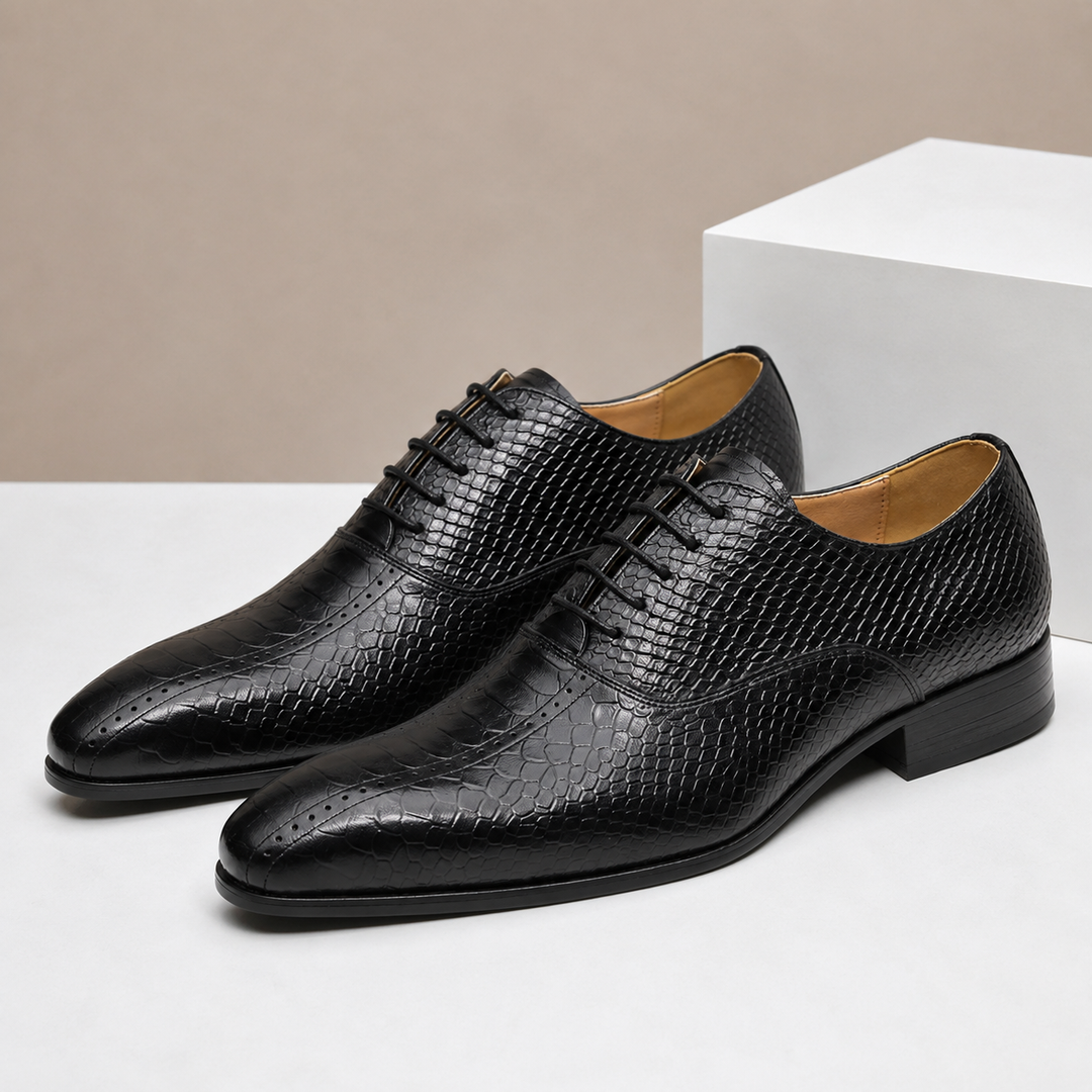 Lorvani Cowhide Leather Shoes