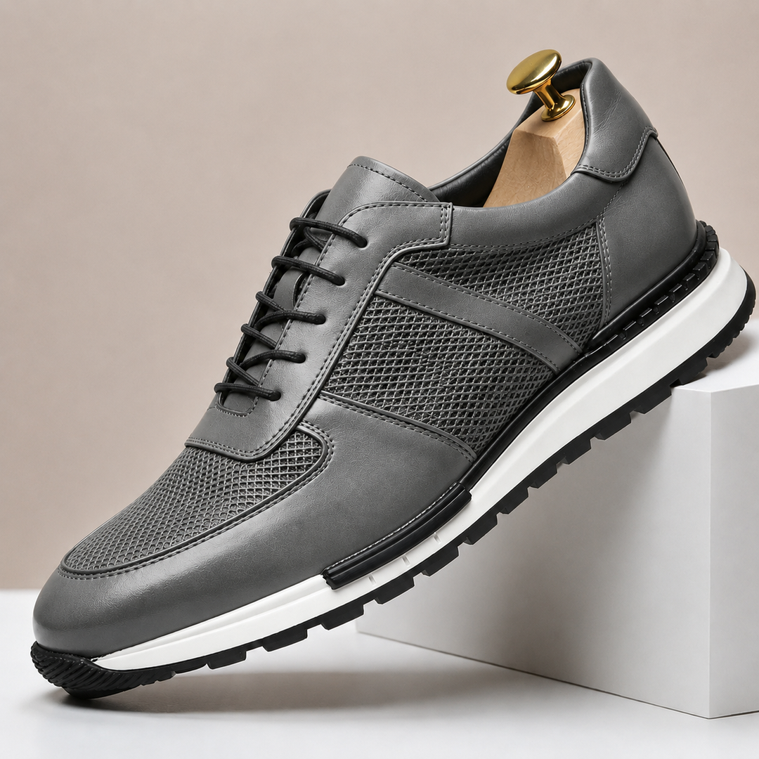 Marcelli Cowhide Leather Sneakers