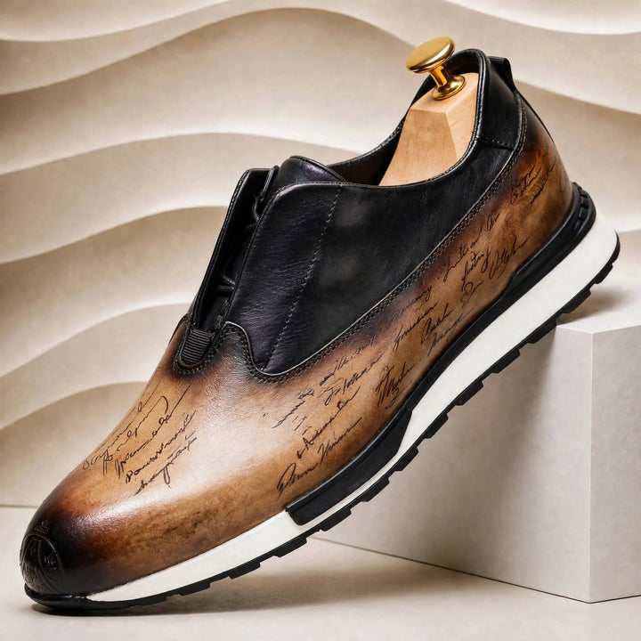 Lucero Cowhide Leather Sneakers
