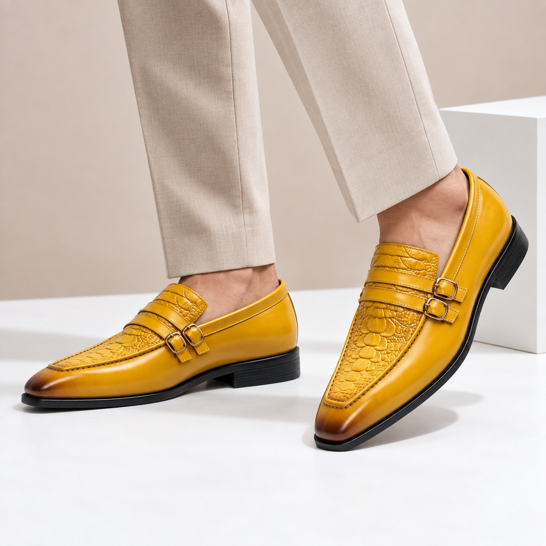 Zorvani Cowhide Leather Loafers