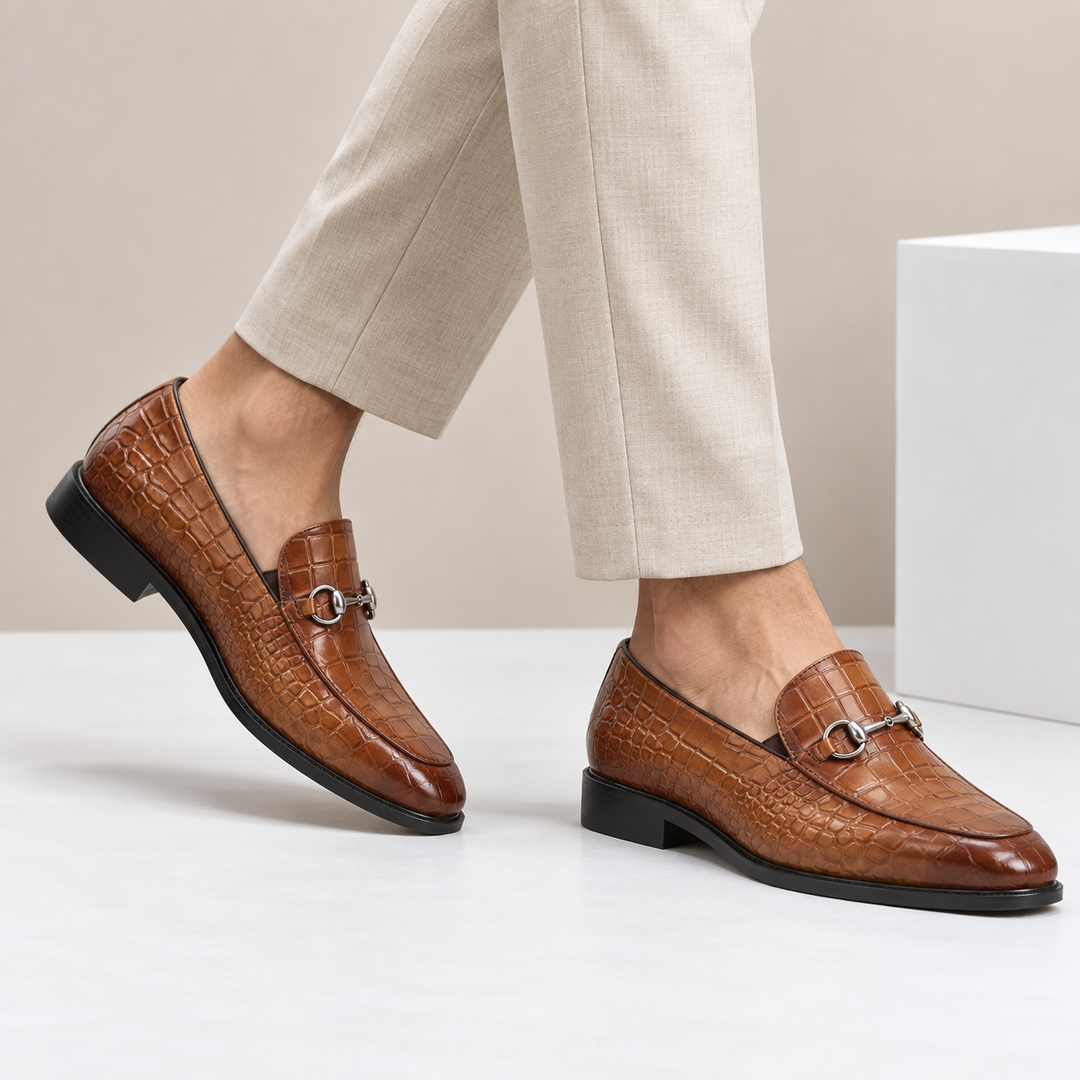Valani Cowhide Leather Loafers