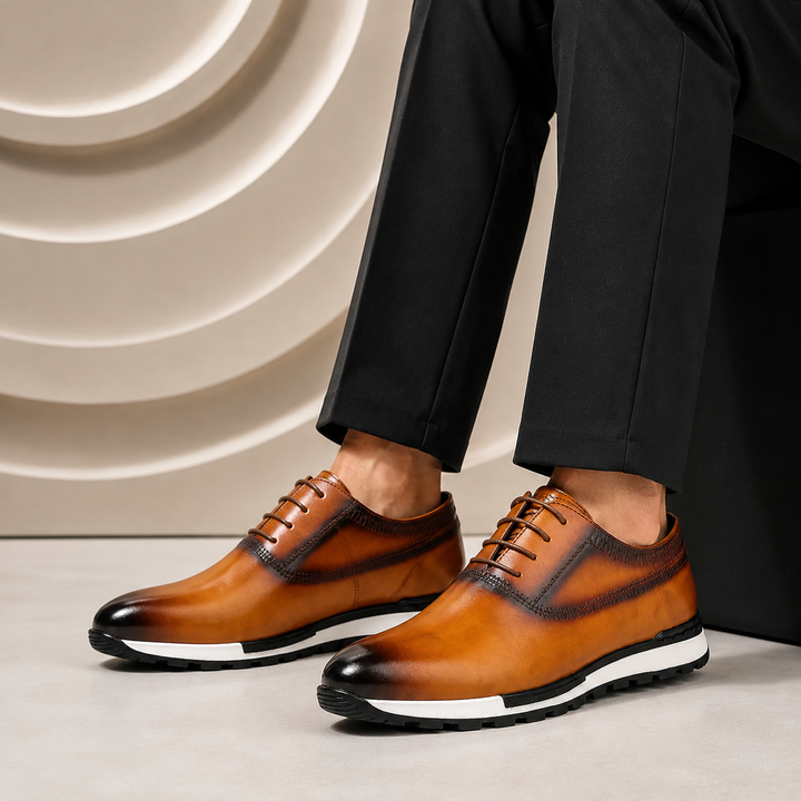 Ellington Cowhide Leather Sneakers
