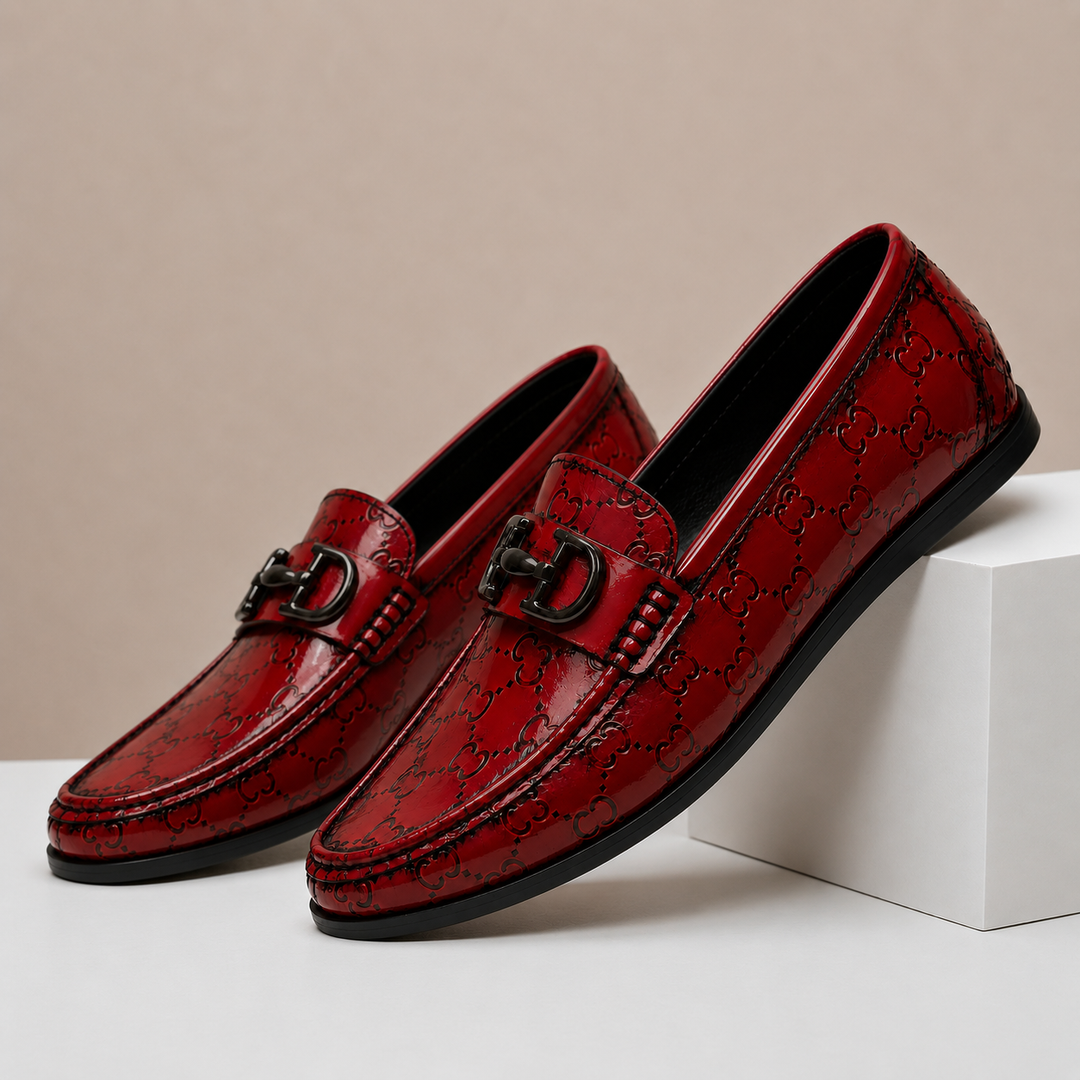 Arancio Genuine Leather Loafers