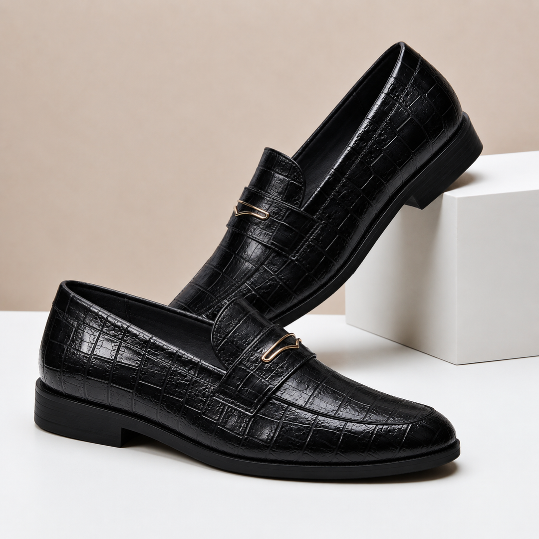 Vincetto Leather Loafers