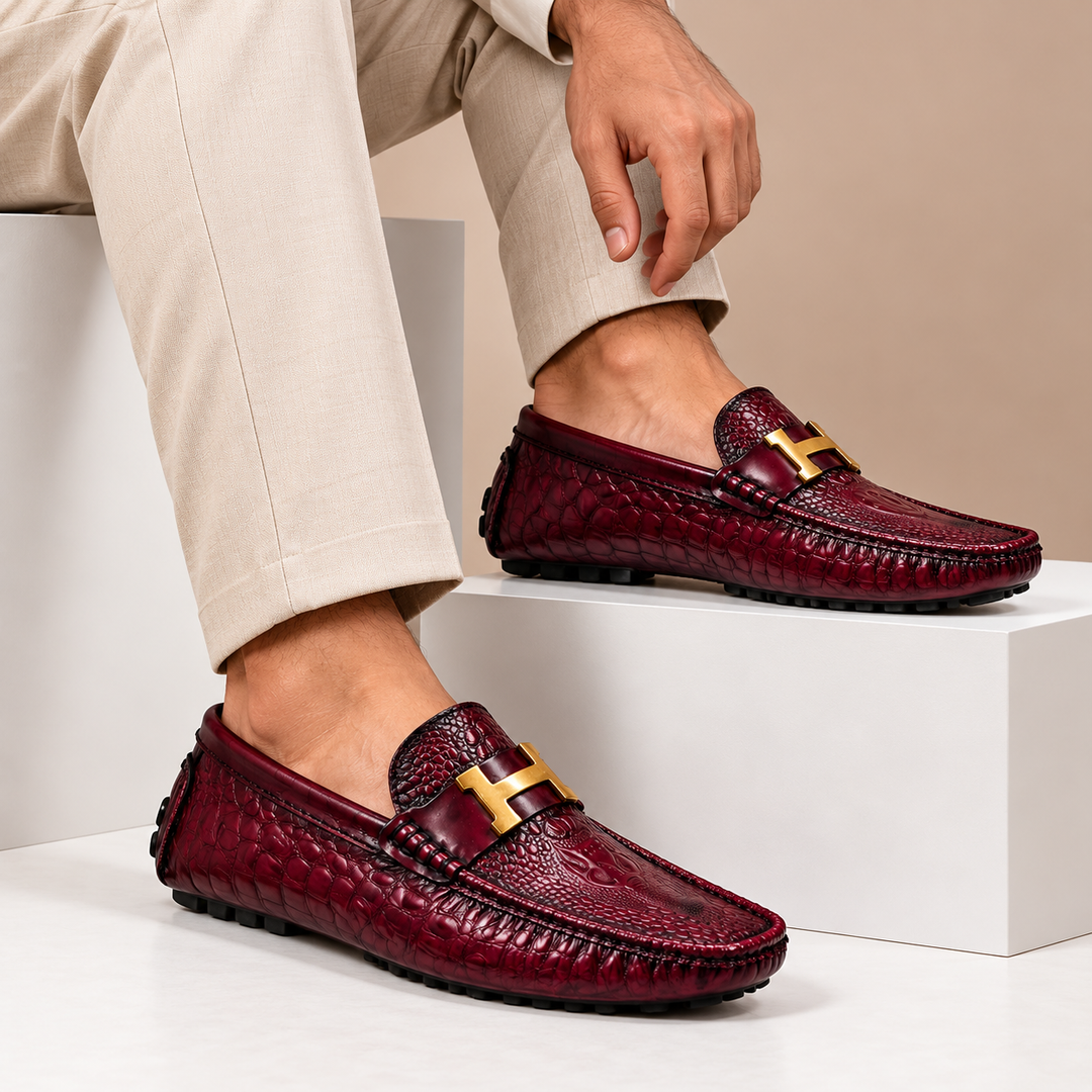 Nalente Genuine Leather Loafers