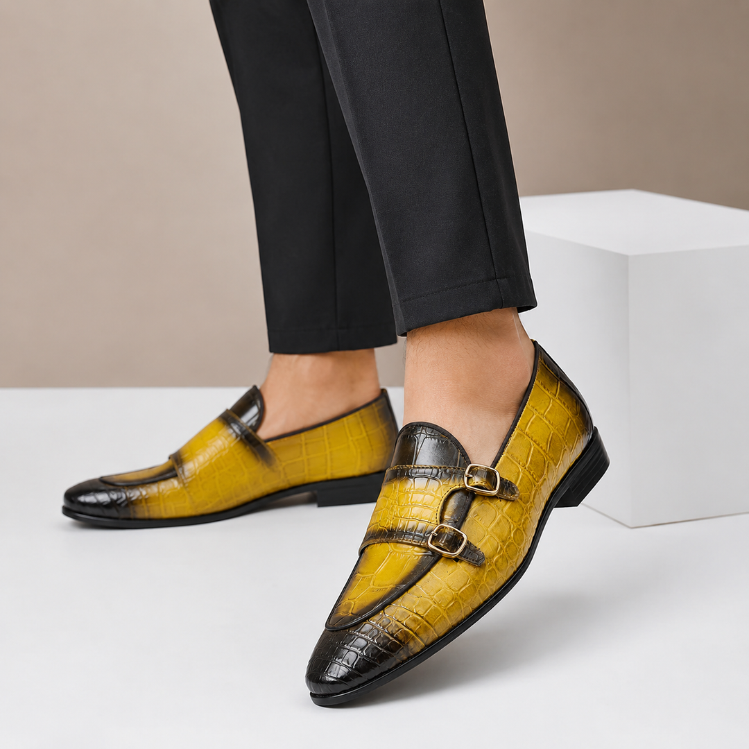 Lucerano Cowhide Leather Loafers
