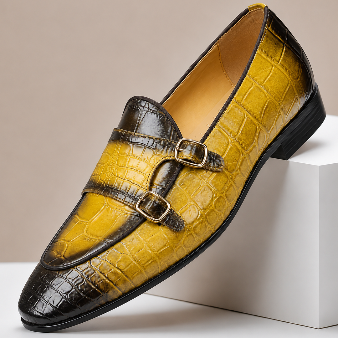 Lucerano Cowhide Leather Loafers