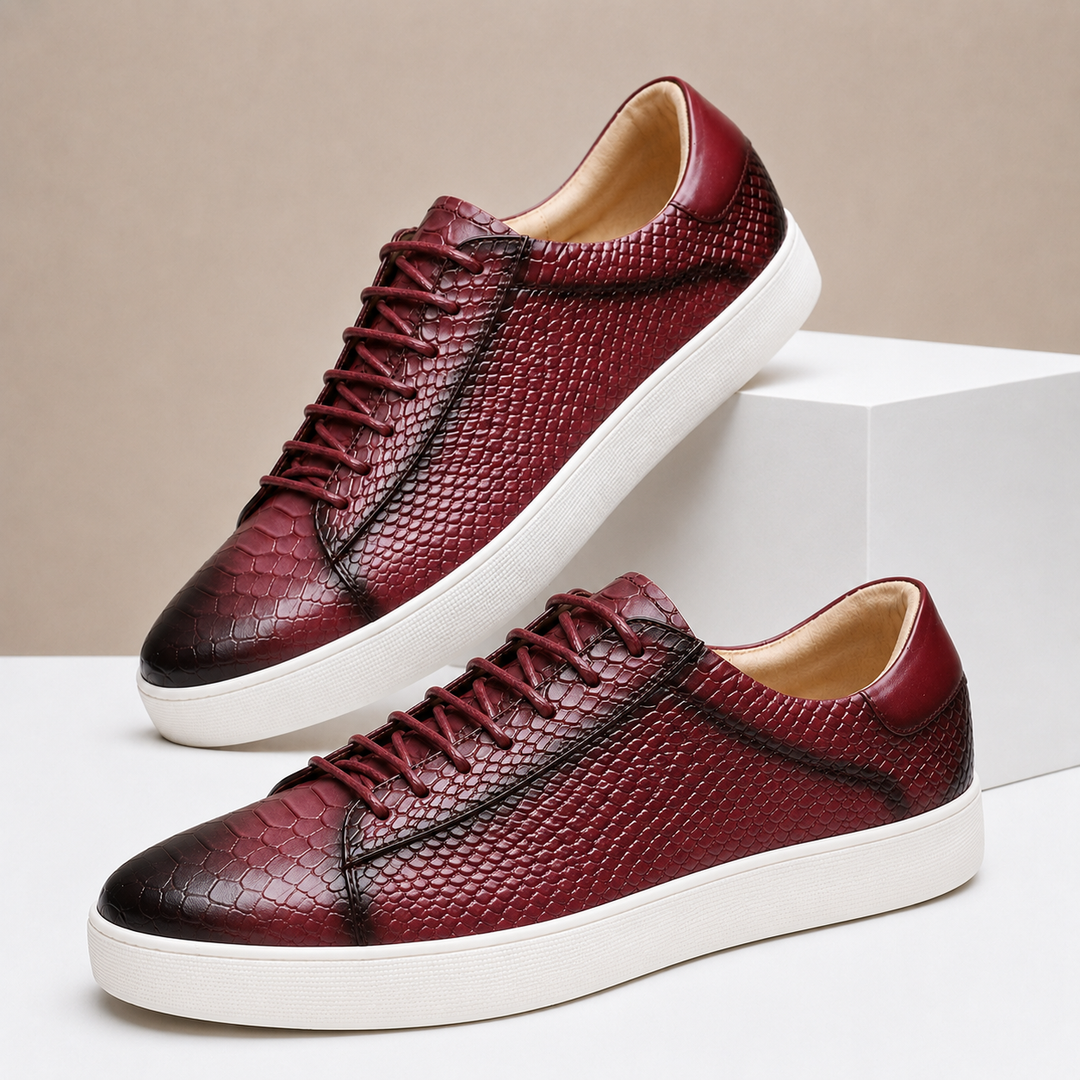 Carvanti Cowhide Leather Sneakers