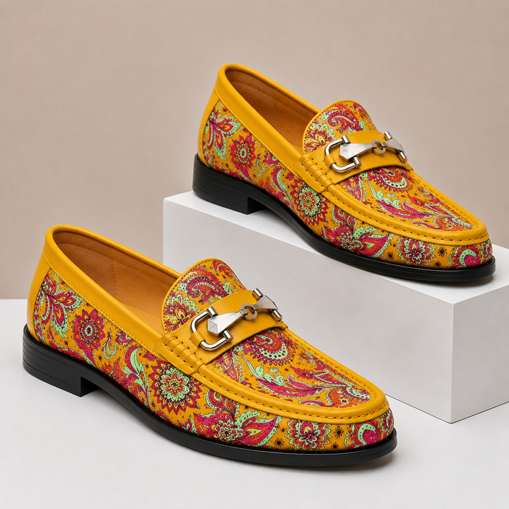 Cavalli Cowhide Leather Loafers