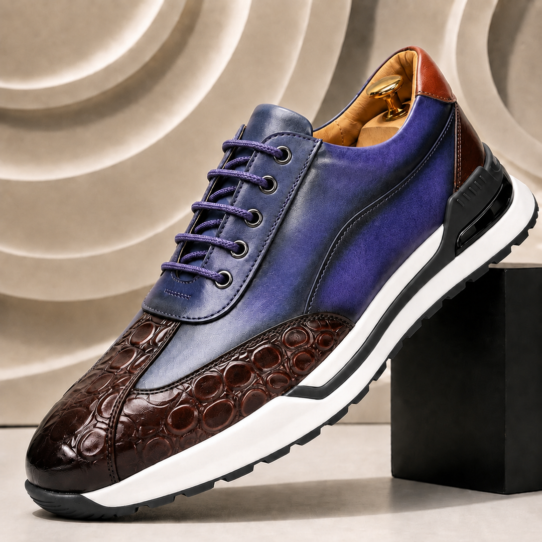 Marcello Cowhide Leather Sneakers