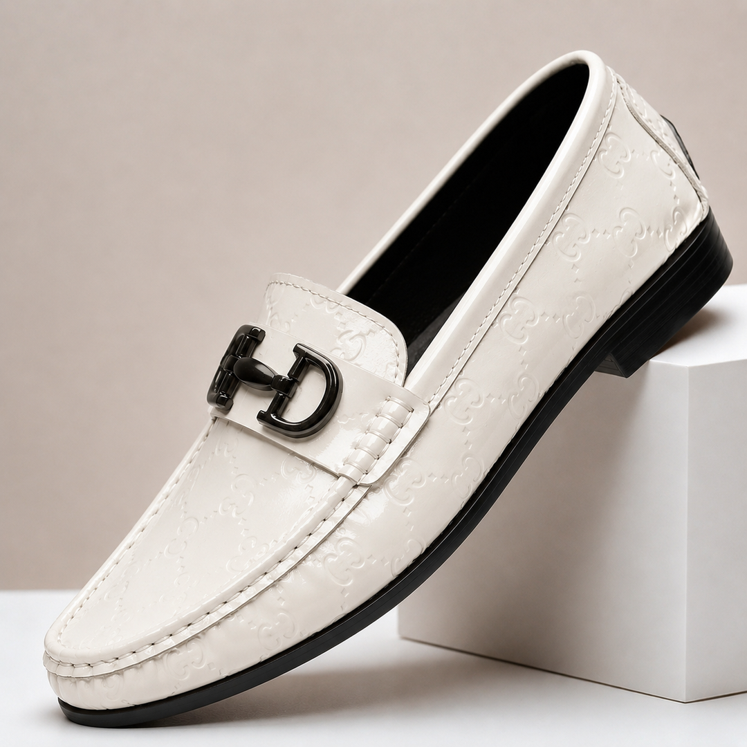 Arancio Genuine Leather Loafers