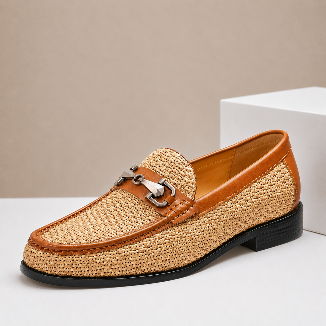 Cavalli Cowhide Leather Loafers