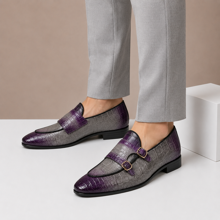 Lucerano Cowhide Leather Loafers