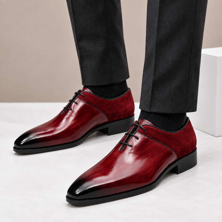 Verde Cowhide Leather Shoes