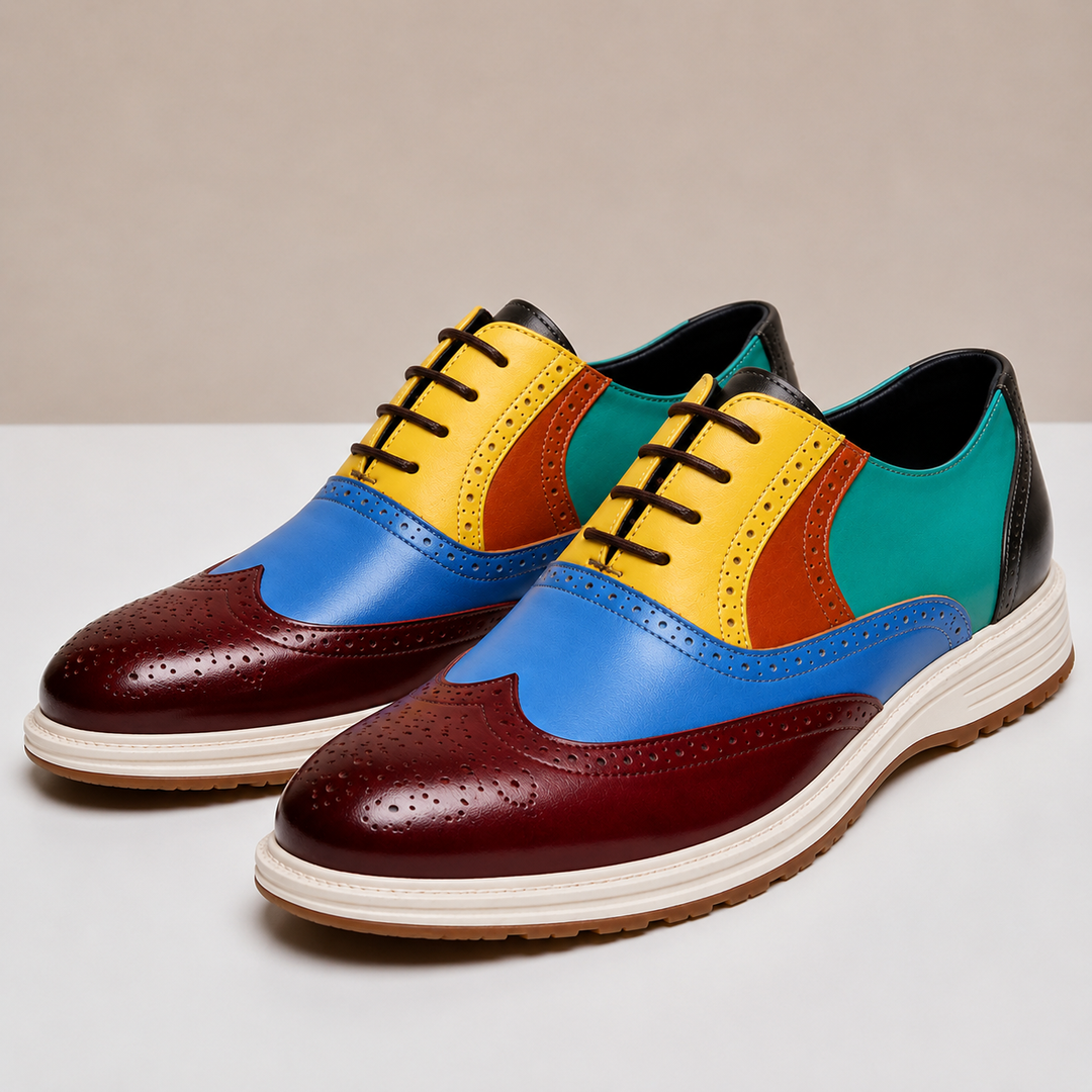 Galva Genuine Leather Sneakers
