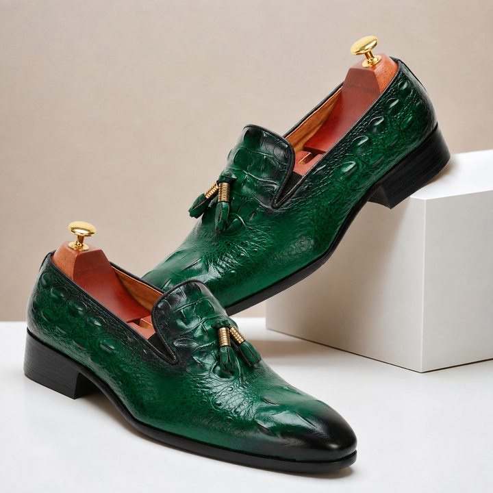 Montavelli Cowhide Leather Loafers