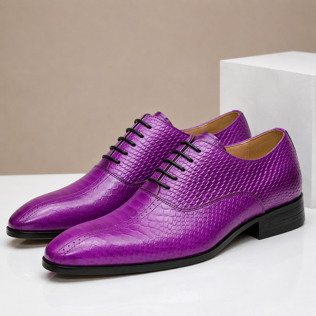 Lorvani Cowhide Leather Shoes