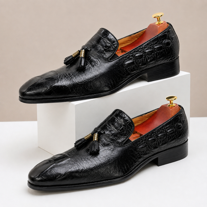 Montavelli Cowhide Leather Loafers