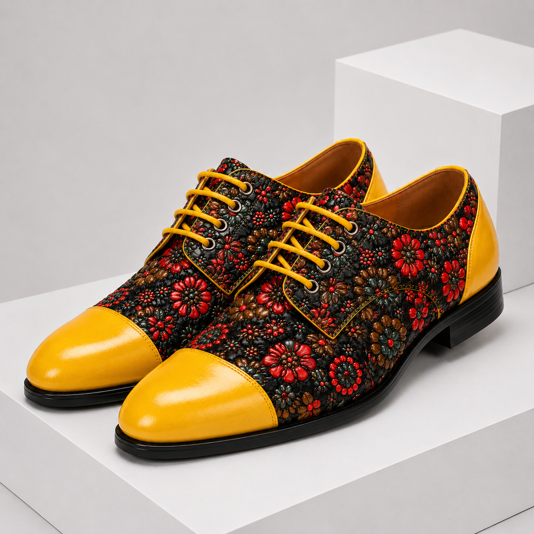 Lucien Cowhide Leather Shoes