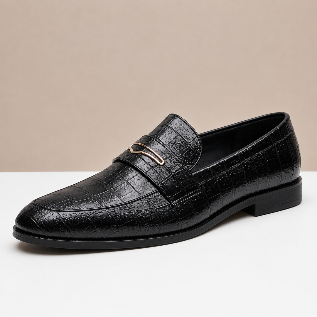 Vincetto Leather Loafers