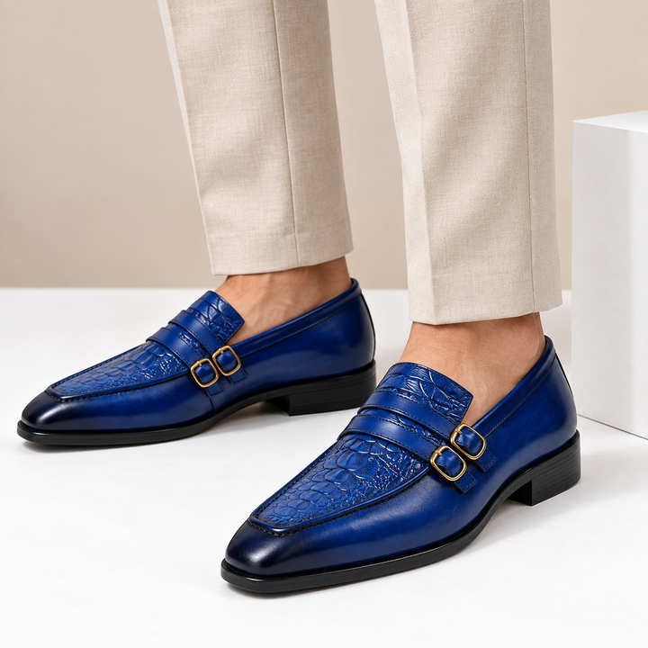 Zorvani Cowhide Leather Loafers
