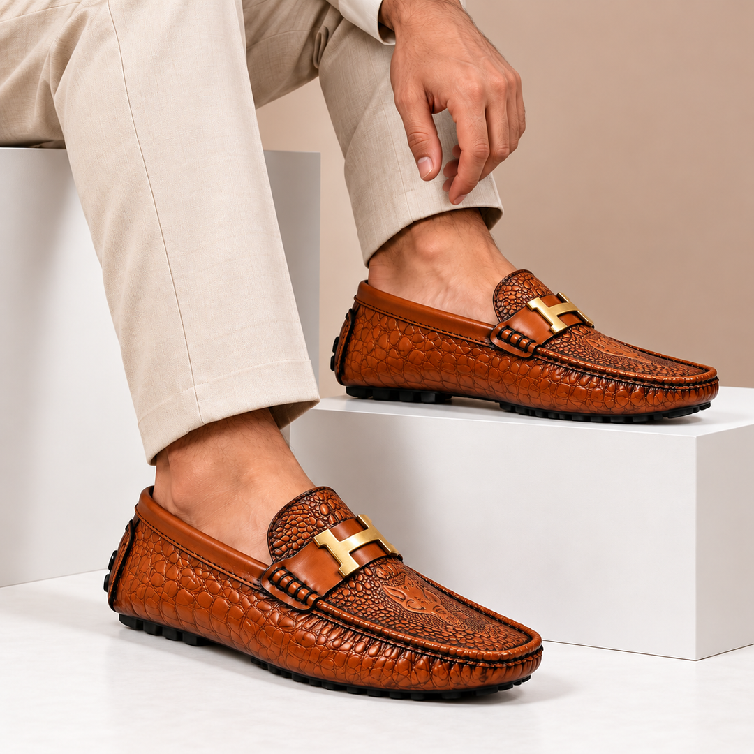 Nalente Genuine Leather Loafers