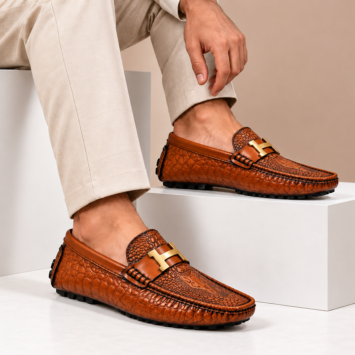 Nalente Genuine Leather Loafers