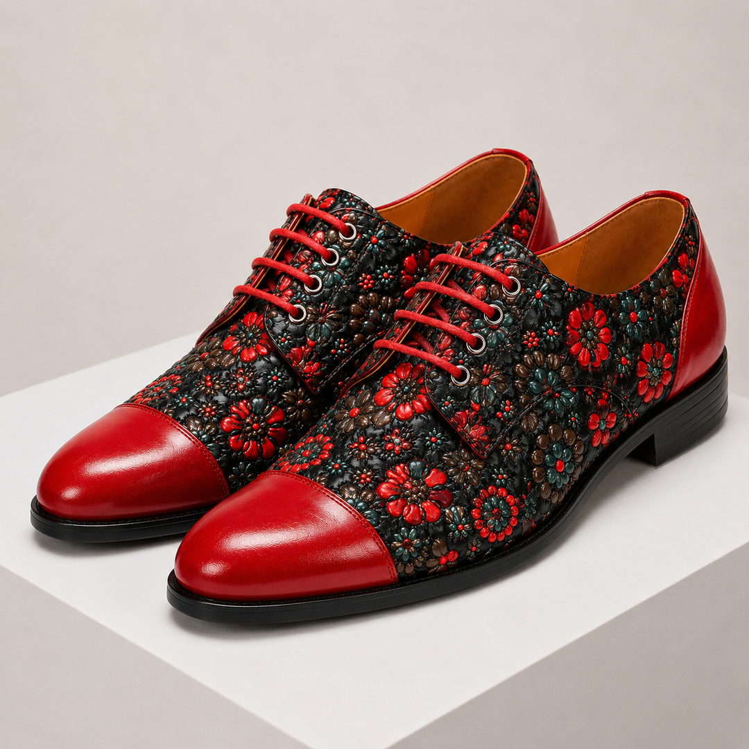 Lucien Cowhide Leather Shoes