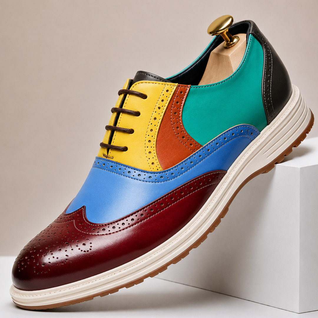 Galva Genuine Leather Sneakers