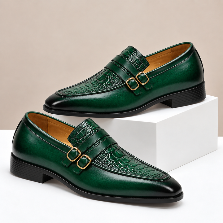 Zorvani Cowhide Leather Loafers