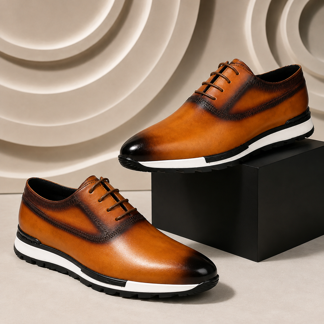 Ellington Cowhide Leather Sneakers