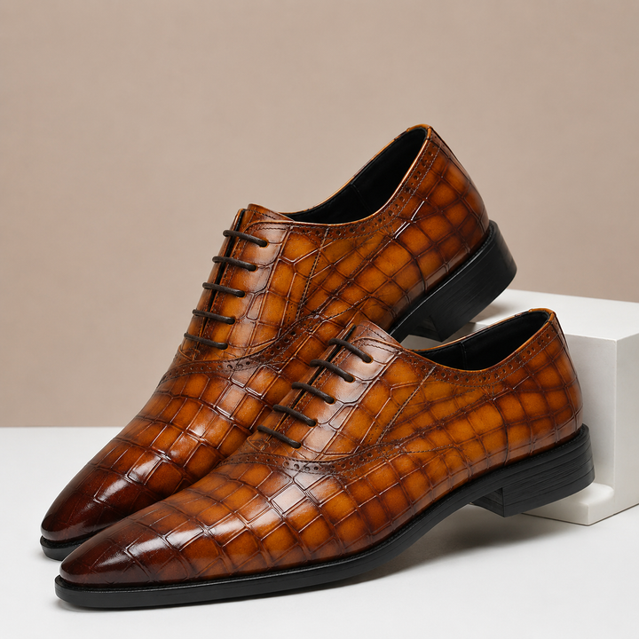 Morelli Cowhide Leather Shoes