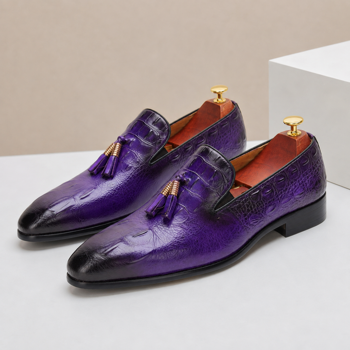 Montavelli Cowhide Leather Loafers