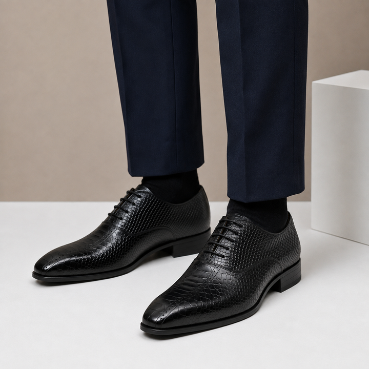 Lorvani Cowhide Leather Shoes