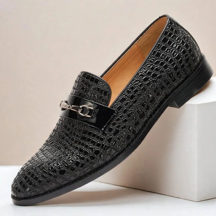 Montelani Cowhide Leather Loafers