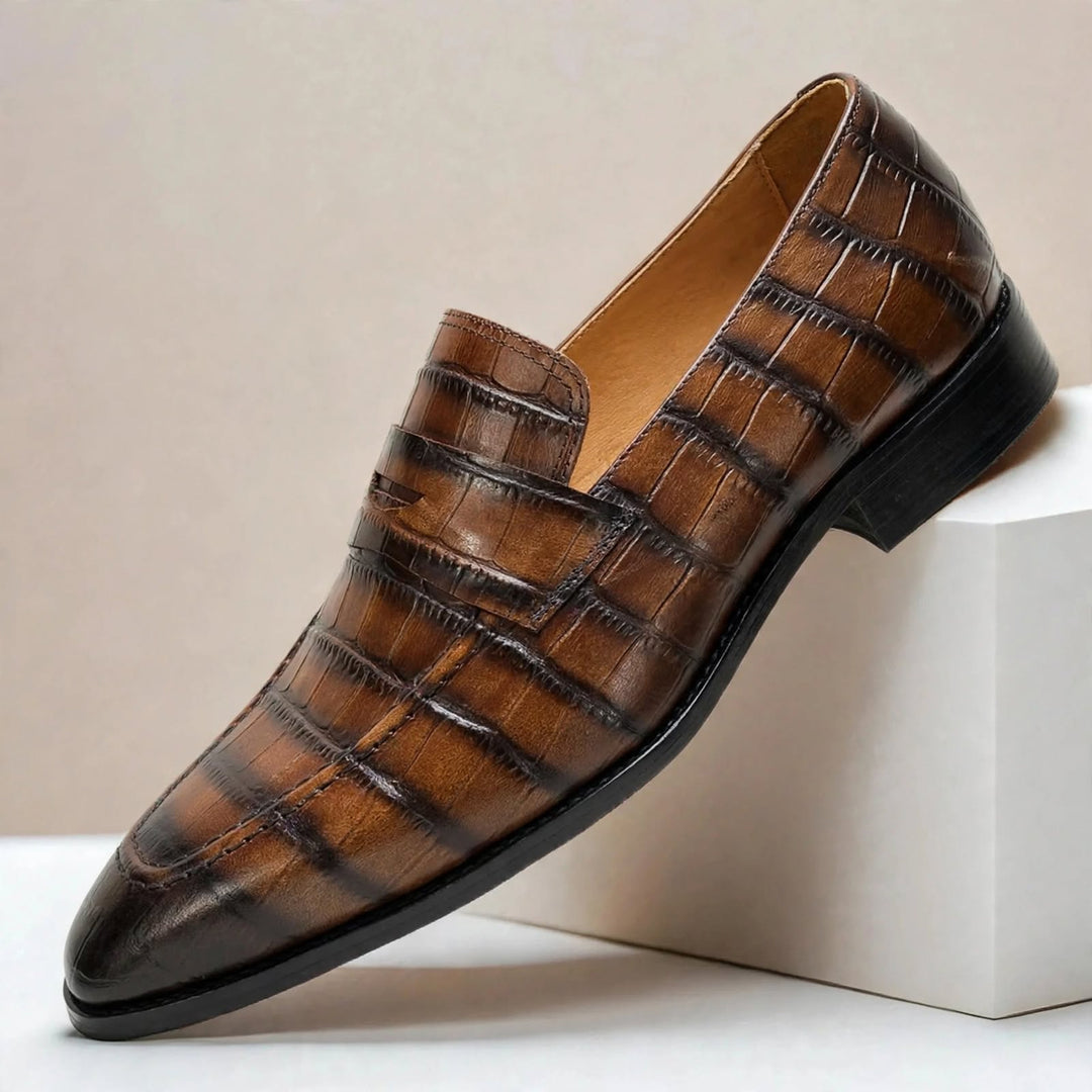 Galvani Cowhide Leather Loafers