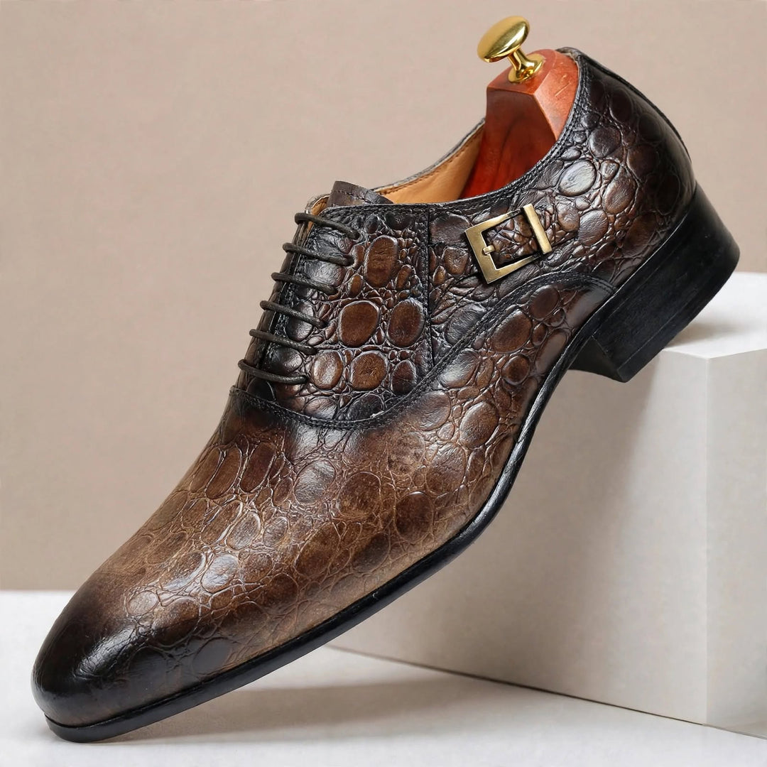 Gastello Cowhide Leather Shoes