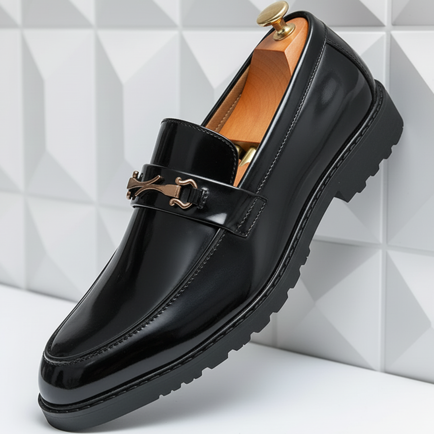 Crestwell Leather Loafers