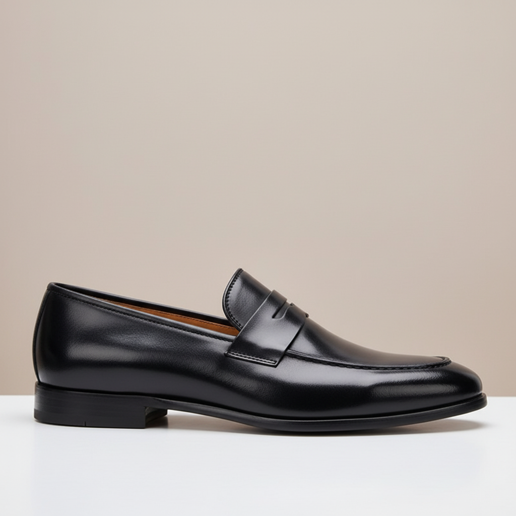 Bellarno Cowhide Leather Loafers