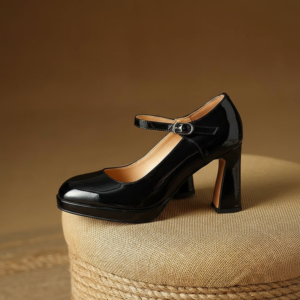 Rosa Genuine Leather Heels