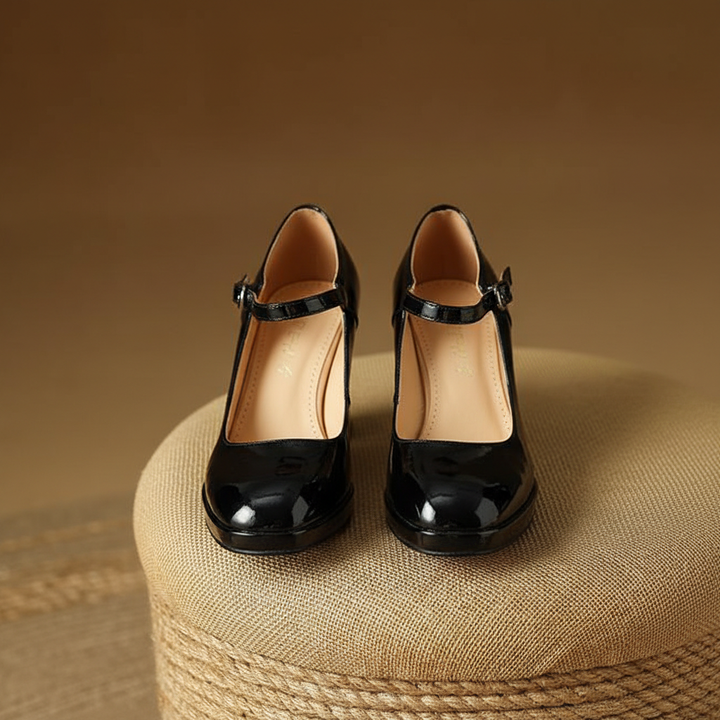 Rosa Genuine Leather Heels