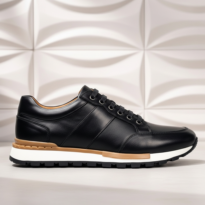 Alonzo Cowhide Leather Sneakers