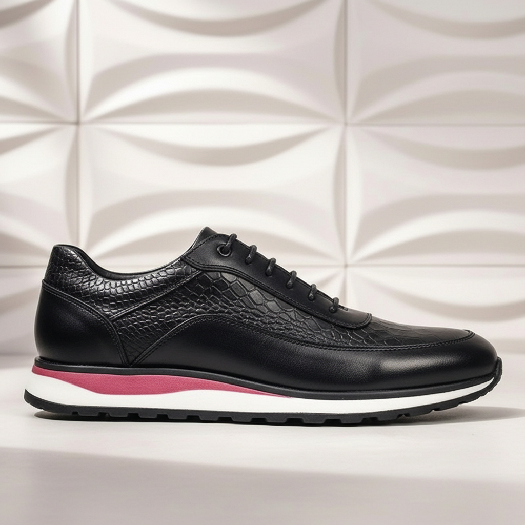 Virello Cowhide Leather Sneakers