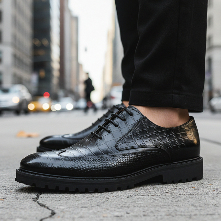 Creston Cowhide Leather Sneakers