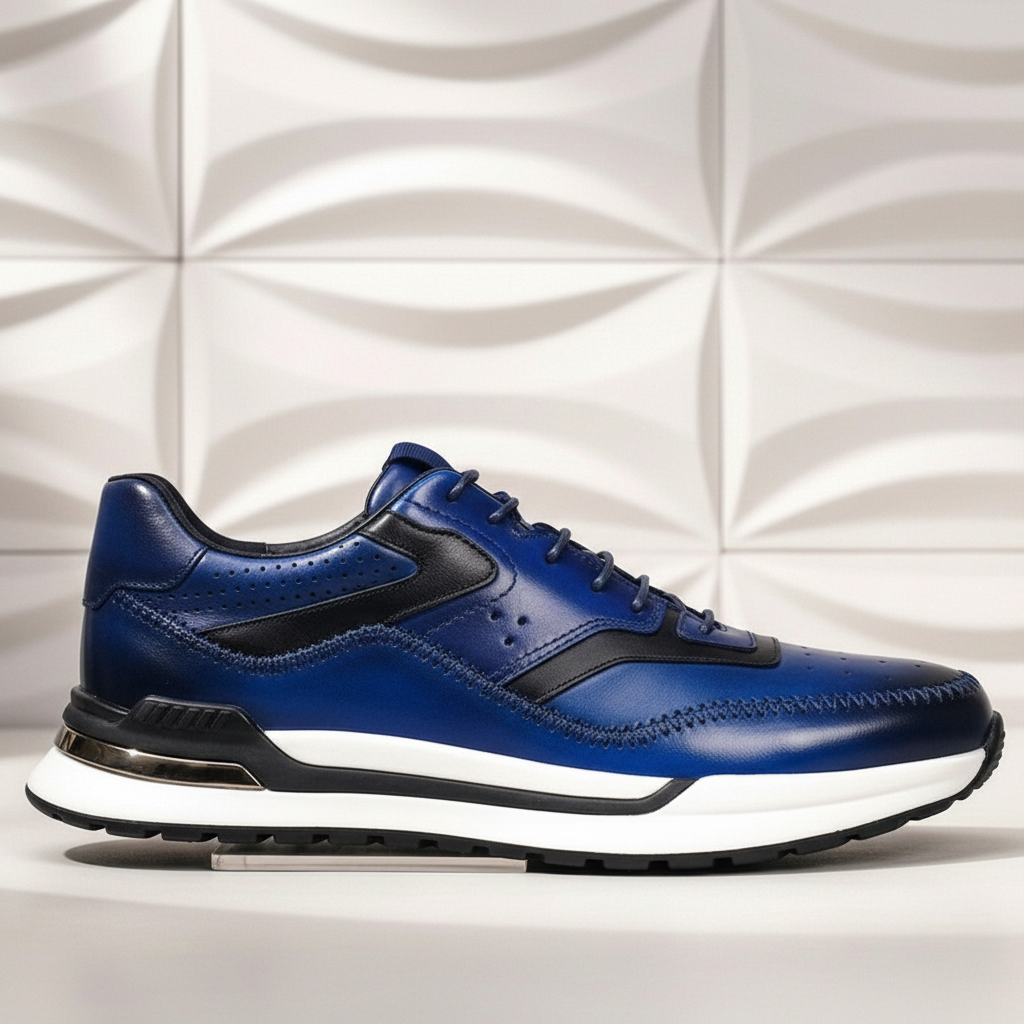 Castello Cowhide Leather Sneakers