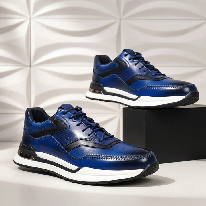 Castello Cowhide Leather Sneakers