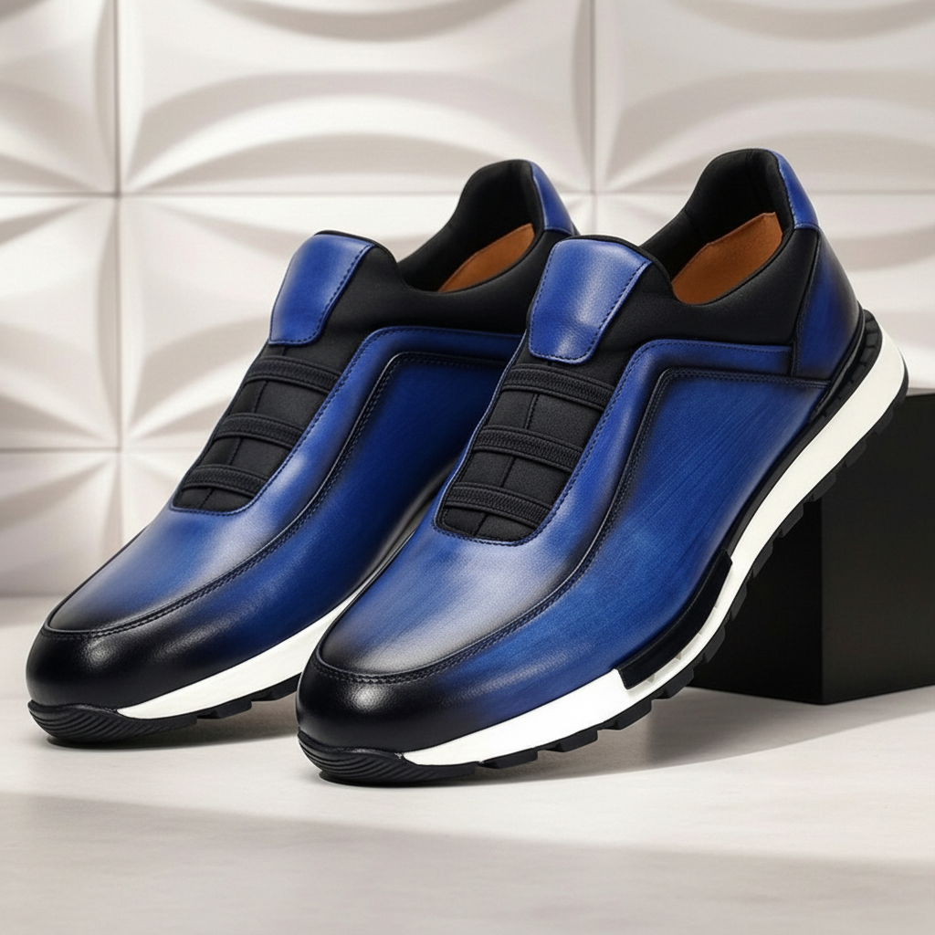 Verano Cowhide Leather Sneakers