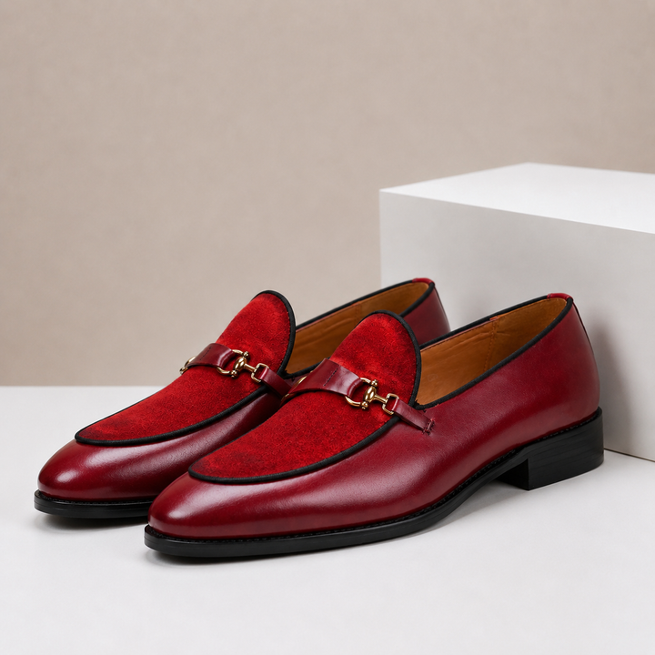 Varello Cowhide Leather Loafers