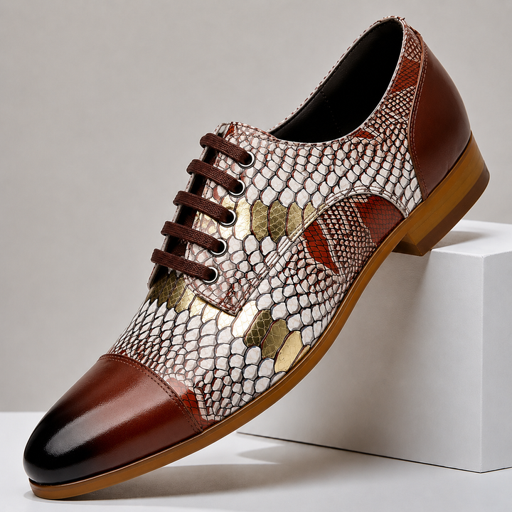 Calverini Cowhide Leather Shoes