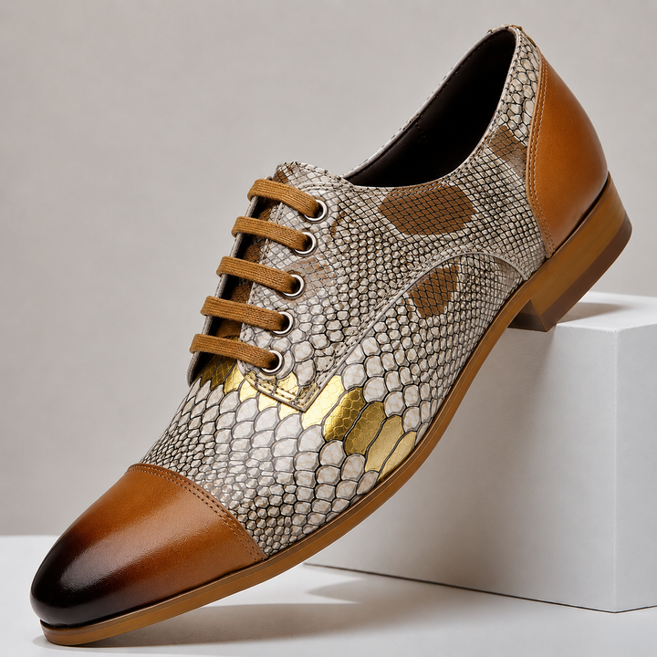 Calverini Cowhide Leather Shoes